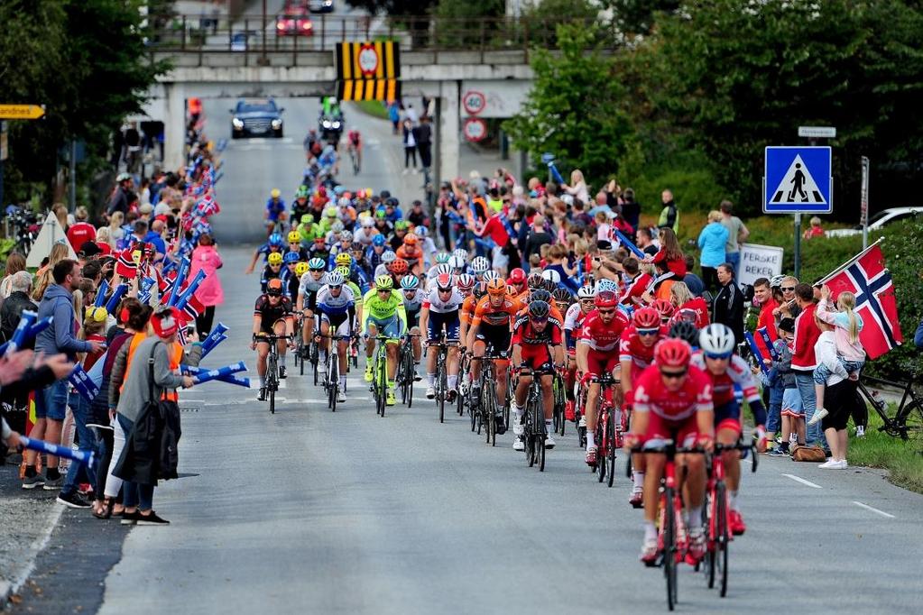 Flere trener på sykkel Tour des