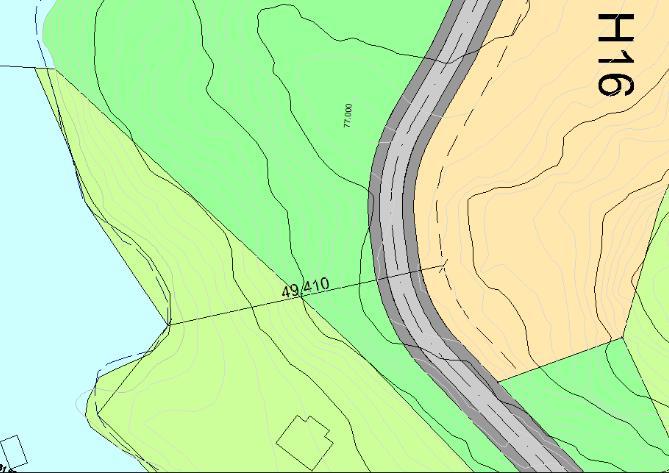 6.7 Strandsone, Hovedtema 3, punkt 37 Felt FR1 er tidligere benyttet til husdyrdrift. Området ligger innenfor strandsone langs vann og vassdrag som er fastsatt i kommunedelsplanen for Toke og Oseid.