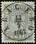 Gamle sign. på 2 sk. F 4947 o 3. Nær lux 233 (Porsgrund) God tg. Sentr. h/opp. F 4948 3. Nær lux (HAMMERFEST). Prima tg./sentr. F 4949 3. Prakt 25 (Bergen), glassklart. F 4950 4.