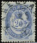 F 4977 4b. Lux KVINDHERRED 2.7.1861. (HO/6) F 4978 4c. 4 skill melkeblå. Prakt DRAMMEN 12.12.1863. Sentr. høyre. 4979 4b. Prakt LYNGEN 16.2.1864 (TR/7), type 1. Sentr. ned. 350 4980 4, 14.