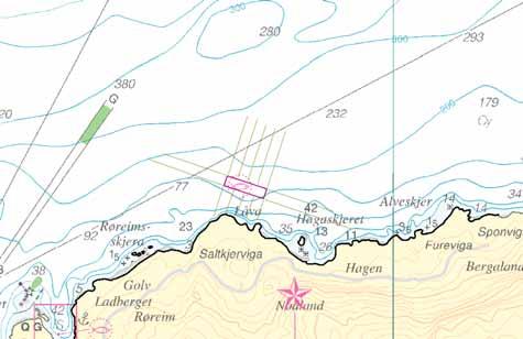 05/08 286 Kart (Chart): 117 303. * Hordaland. Hardangerfjorden. Eidesvågen. Jondal. Undervannskabel etablert. (Submarine cable).