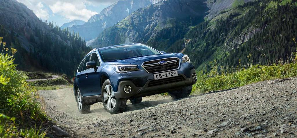 FOR DEG SOM ER PÅ FARTEN UANSETT VÆR- OG KJØREFORHOLD Nye Subaru Outback er overlegen på fremkommelighet