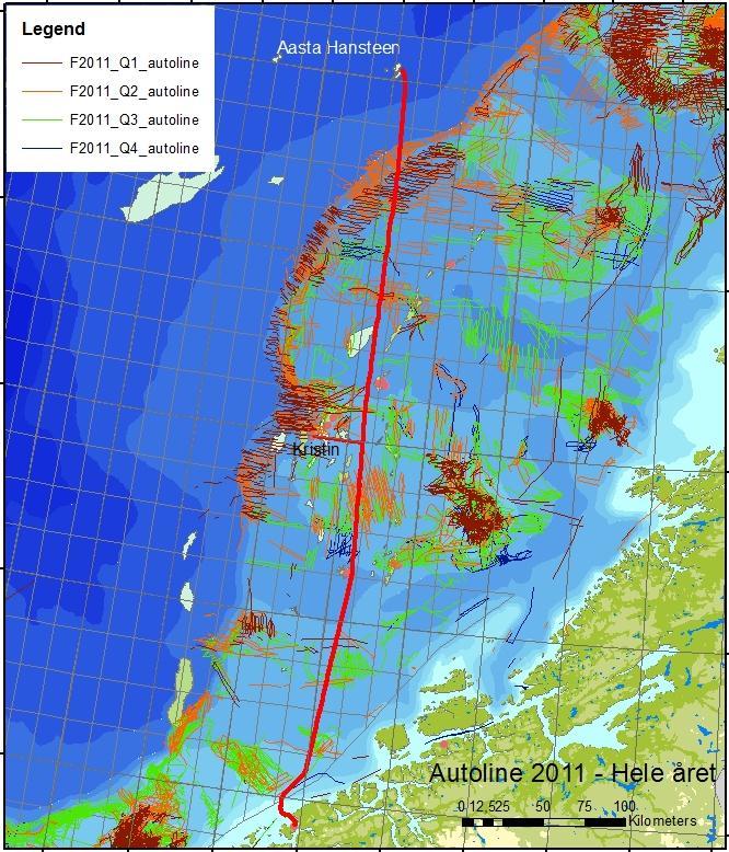 Ringnot/pelagisk trål (> 21 m), Kystfiskefartøyer - alle redskaper (> 18 m). Kystfartøyer alle redskaper (15-18 m).