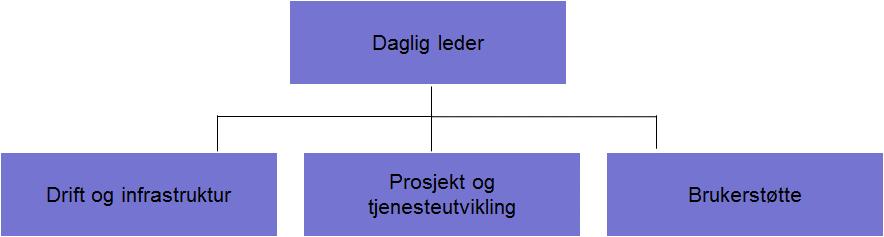 Inn-Trøndelag IKT Bør vurdere direkte rapporteringslinje til rådmannen eller økonomi. Styrk drift, infrastruktur, brukerstøtte og prosjekt og tjenesteutvikling.