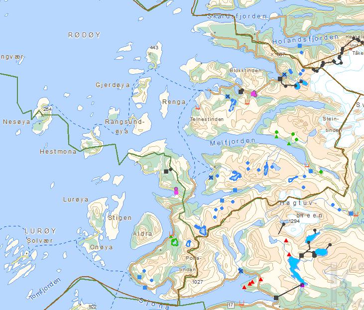 4.2.3 Elver i risiko på grunn av vannkraftreguleringer I Vannområdet er det i dag registret tre vannkraftanlegg, Reppa kraftverk og Kistafossen Kraftverk i Rødøy og Salen mikrokraftverk i Lurøy.