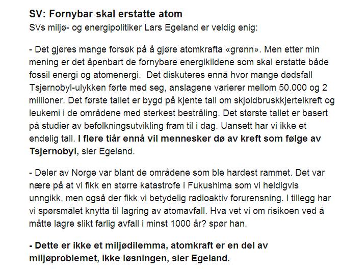 Konsekvenser, grunnet biofysiske effekter av stråling,