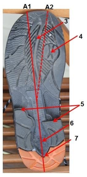 slik ser kontakten i hælen ut ved akseavvik. Fig 8.