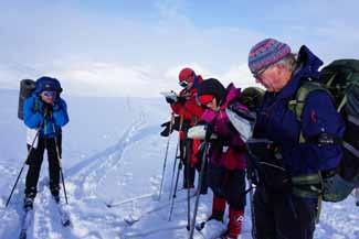 Vinterturlederkurset fredag 9. februar - lørdag 17. februar 2018.