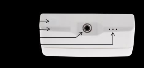 på innsiden av kjøkkenskap, nær platetopp) - Komfyrsensor - - Bryterenhet - Om systemet Komfyrvaktsensoren kan benyttes mot platetopper med bredde fra 30 cm til 120 cm og er godkjent for inntil 6