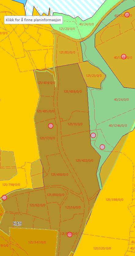 Områdeutvikling sett mot rullering av KPA (eventuell avgrensning av senterområde S19) Næring/bolig For boliger - antall/omfang og plassering Grøntområder - tilgang og opparbeidelse Gang- og