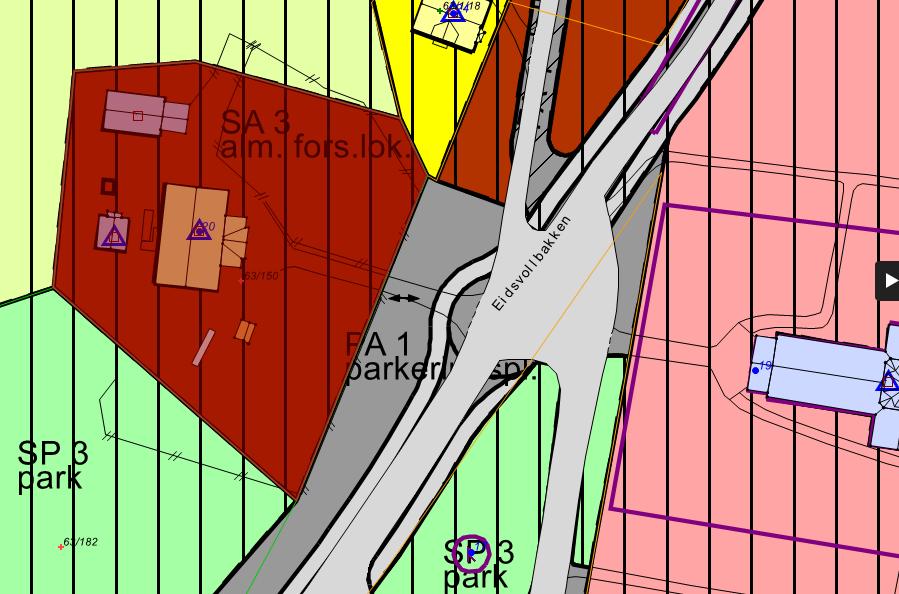 Tiendeboflaen / Camilla barnehage (gbnr. 63/150): Eiendommen er ca. 2, 8 da. Det ble innhentet takst i 2012, hvor markedsverdien ble vurdert til kr. 1,8 mill.