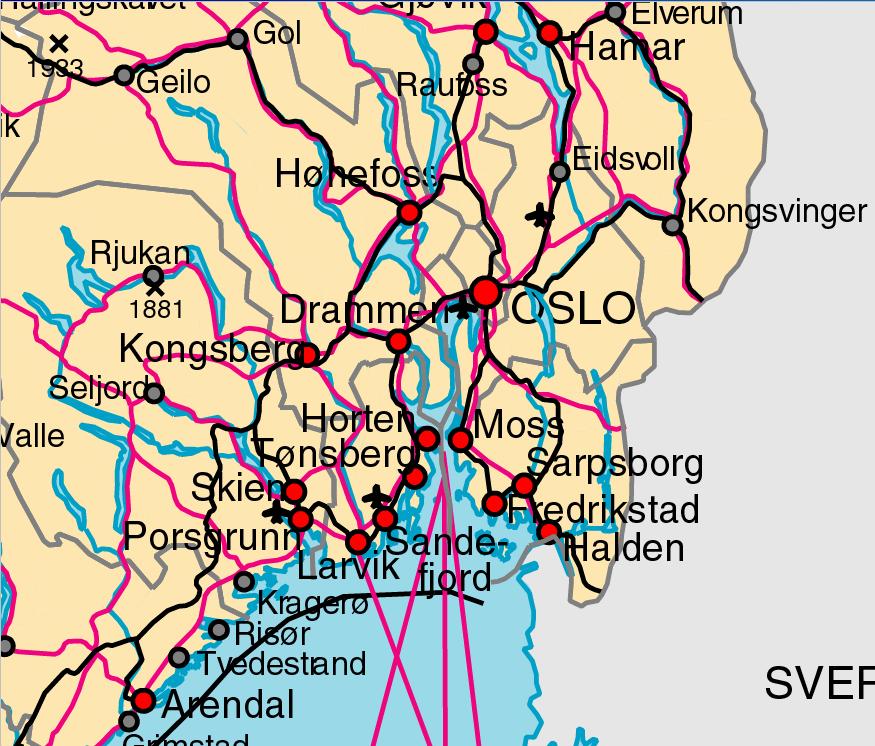 GEOGRAFISK BELIGGENHET 100 km Sykkel-VM