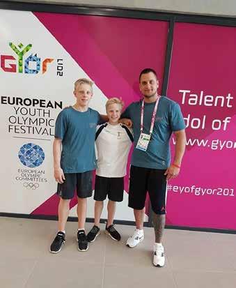 DTB-Pokal Stuttgart Team Challenge i Tyskland med en gutt. Guimares International Tournament I Portugal med tre gutter. Olympic Hopes i Tsjekkia med tre jenter. 50.