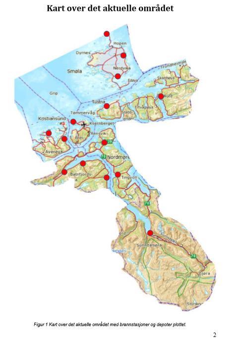 4.5 Nordmøre Brann- og Redningsvesen (NBR) Med utgangspunkt i AU og regionrådsmøter i 2016 vedtok regionrådet 17.