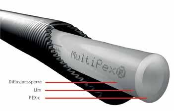 Roth MultiPex røret er et kvalitetsprodukt utviklet til vann- og varmesyste mer. Produksjonen er kvalitetssikret etter ISO 9001 samt overvåket av en rekke uavhengige forskningsinstitutter, f.