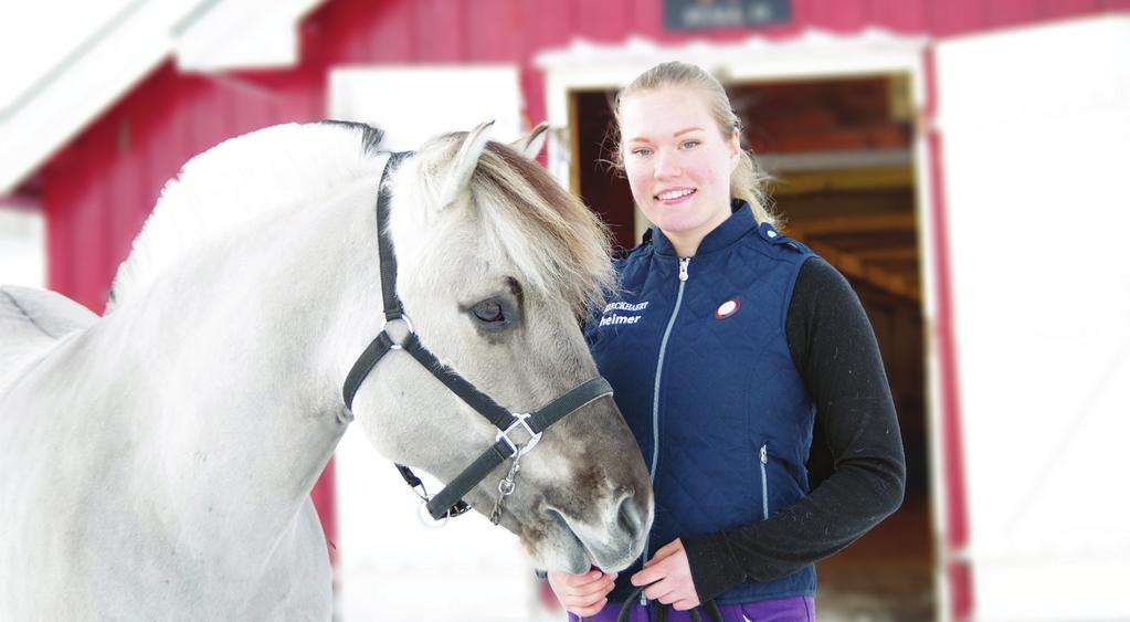 Norsk Hestesenter har flere lærlinger i både hestefaget og hovslagerfaget. Liv Kristin Dybsand hadde sitt siste læreår i 2017, og besto sin fagprøve i hestefaget januar 2018.