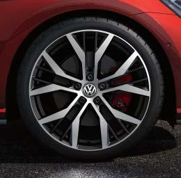 landeveiskjøring / blandet kjøring 8,2/5,2/6,3 CO₂-utslipp ved blandet kjøring, g/km²) Med manuell girkasse: 148 150 Med DSG direktekoblingsgirkasse: 144 1) Leveres fra Volkswagen R GmbH.