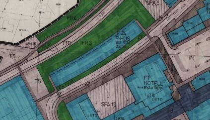 Sak 24/17 egnet til et nytt parkeringshus på sentrum og anbefaler oppstart av planarbeid på B5.