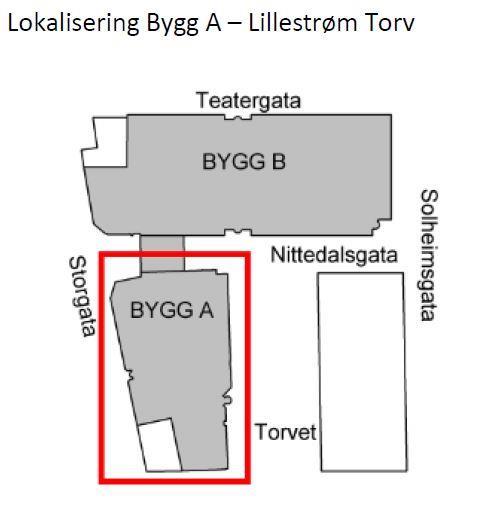 BELIGGENHET OG AVSTANDER Eiendommen har en svært sentral beliggenhet i Lillestrøm sentrum med gangavstand til alt av fasiliteter.