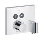 AXOR MyEdition PRODUKTOVERSIKT TERMOSTATMODULER ShowerSelect ventil kappesett Square med 3 uttak for innbygging # 36717, -000 ibox universal # 01700180 ShowerSelect Highflow termostatarmatur Square #