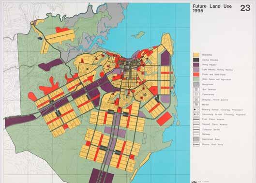 Ujamaa-urbanisering Master Plan Tanga, (1974 95) Oppdragsgiver: Ministry of Lands, Housing and Urban Development (MLHUD), Involverte instanser: Ministry of Works, Capital Development Authority og