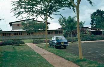 Lars Erik Magnusson FNs organisasjon for ernæring og landbruk (FAO) Thika School of Community Nursing, Thika, Kenya 1965 1969 Arkitekt: Finn Bø 1966 Kenyatta International Conference Centre (KICC),