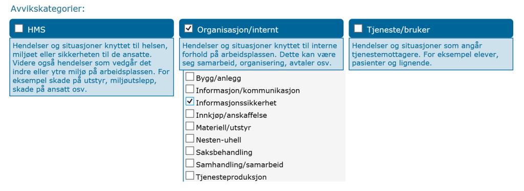 tidsfrist. Oppfølging av avvik er en viktig del av kommunens arbeid med kontinuerlig forbedring.