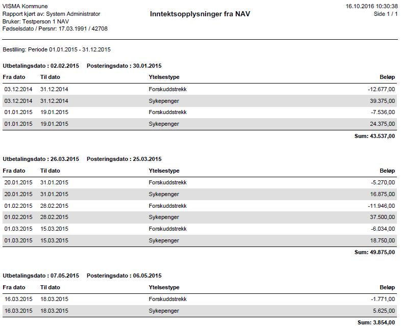 10.2 Motta melding om inntekstforespørsel Når meldingen er mottatt hos Nav, lager de en svarmelding som sendes tilbake til kommunen.