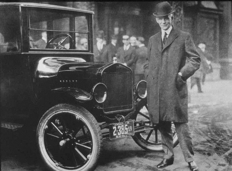 Henry Ford (1863-1947) Å trene er tull.
