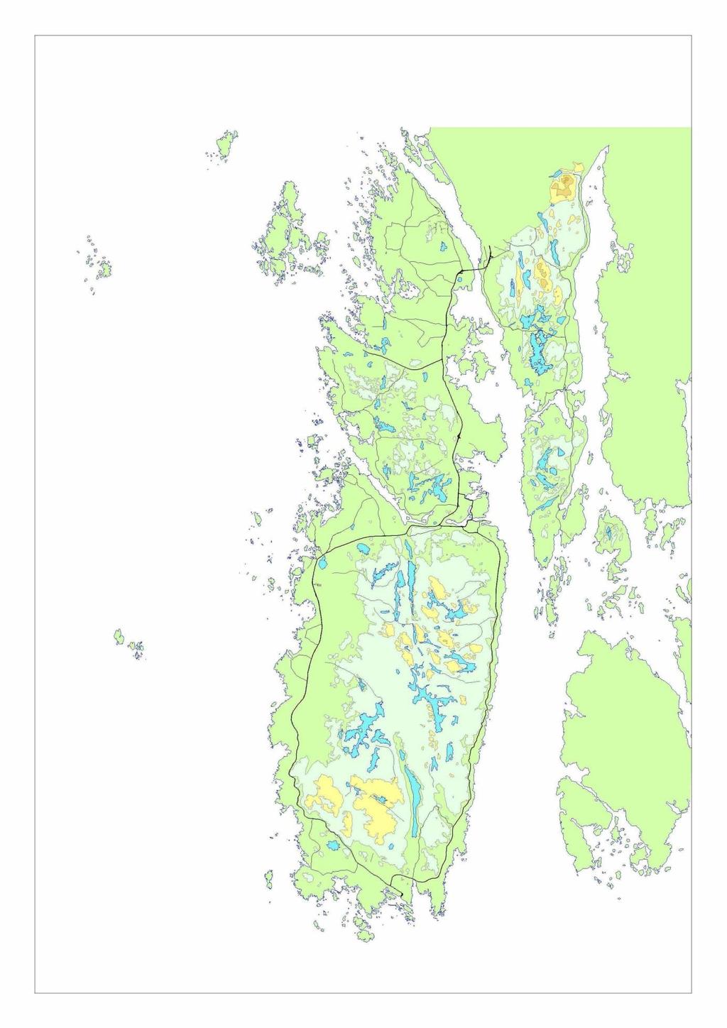 Kart over hekkeplassene i 2017 Hekking i 2017 Mulig hekking