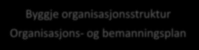 og bemanningsplan