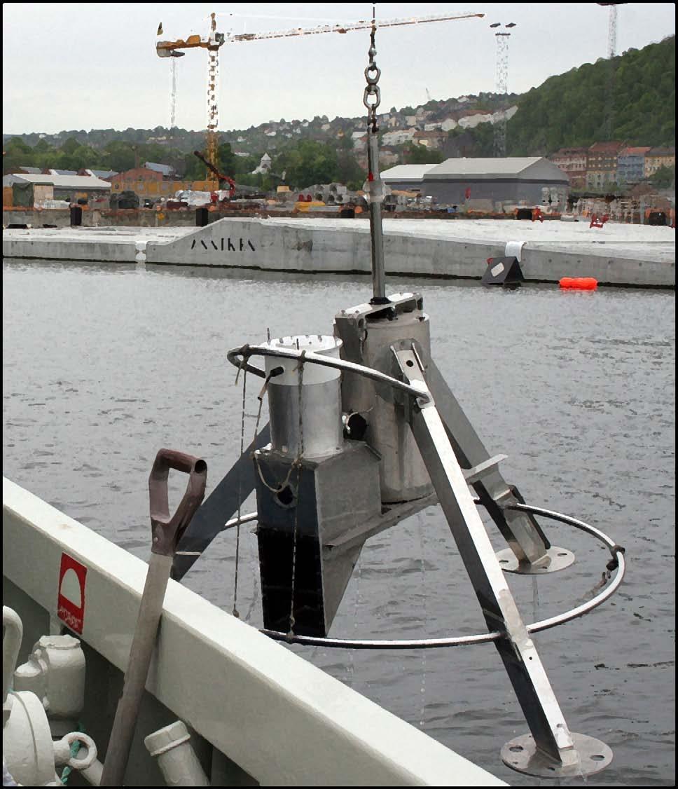 Kartlegging av sjøbunn med sedimentprofilbilde (SPI) i indre Oslofjord knyttet
