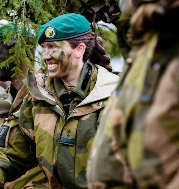 hilser på en utenlandsk kollega under