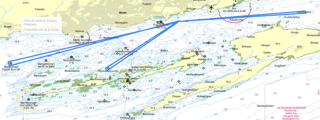 Brokstadskjæret SB Mål Fjærestua (17,2 nm) 2.