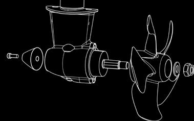 1 3 1 6 4 2 3 6 1 4 2 3 4 6 2 1 2 3 4 5 6 7 Electromotor Directional solenoids Motorbracket for holding motor and gearhouse together on the tunnel.