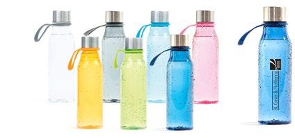 46,- 50 stk.: Kr. 44,- 100 stk.: Kr. 43,- 554422 LEAN DRIKKEFLASKE Lean drikkeflaske i stilig design, lett å rengjøre og lett å bruke. BPA fri. Volum: 0,57 liter.