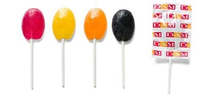 Smaker: Mint eller frukt. Trykk med PMS farger eller bilder. Priser pr. kg, 1 trykkfarge. v/30 kg, pr. kg: Kr. 226,- v/50 kg, pr. kg: Kr. 220,- v/70 kg, pr. kg: Kr. 211,- Oppstart kr.