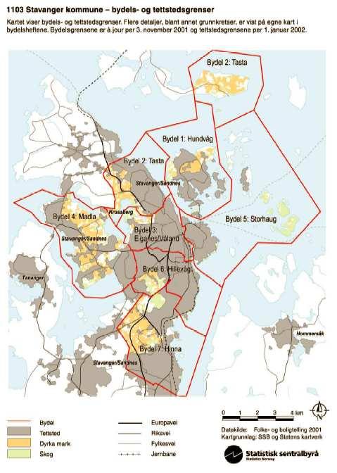 3.2 Bydeler i Kristiansand Bydel Vågsbygd (Kristiansand) 21 078 Sentrum (Kristiansand) 20 793 Lund (Kristiansand) 16 863 Randesund/Tveit (Kristiansand) 17 173 (inkl.