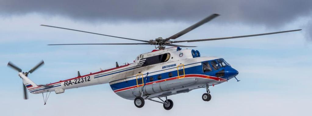 det ikke kom frem til helikopterlandingsplassen på Heerodden utenfor Barentsburg.