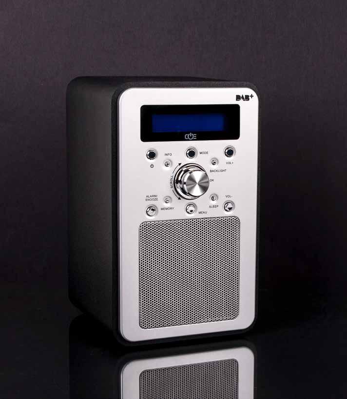 SATURN NEW 8 DAB+ RADIO SATURN 5272 Moderne radio i førsteklasses design med DAB+/FM mottakere som leverer dine favorittradiostasjoner og lyd av høy kvalitet.
