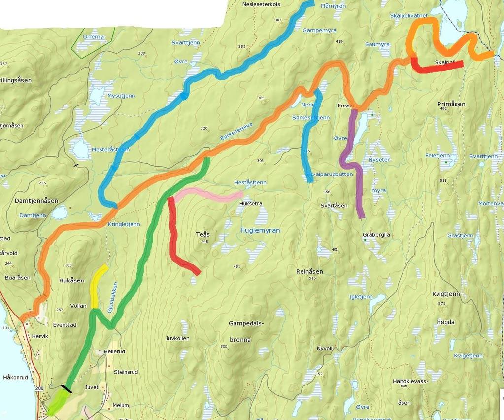 35 31 33 29 34 30 27 B 28 27 A 27A: Heståsen 27B: Vollanvegen 28: Juvsetervegen Det er kommet innspill om å bruke navnet Juvsetervegen i stedet for