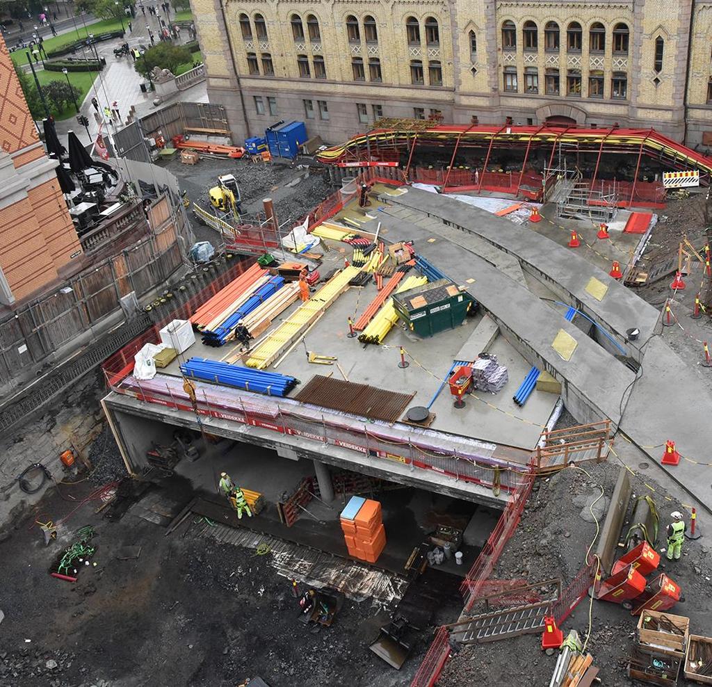 Om prosjektet 2011: Vedtak om rehabilitering av Prinsens gate 26 2012: Vedtak om innvending rivning av Prinsens gate 26 2013: Vedtak om nytt post- og varemottak 2014: Vedtak om bygging av ny