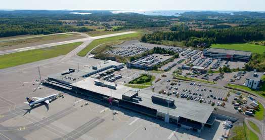 Regionalt prioriterte områder Vestfold fylkeskommune vil ta initiativ til videre planlegging og utvikling av bysentrene og de prioriterte næringsområdene ved Sandefjord lufthavn Torp, Campus Vestfold