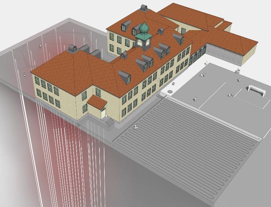 Dette vil imidlertid ikke omfatte alle de mindre energibrønnanleggene som ikke omfattes av reguleringsplan.