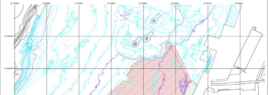 3 Mudrefelt vest for Terminalkaia i Bodø havn Det vises til punkt 3a i mudresøknaden.