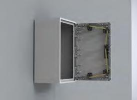 02 2 Låsesystem Modulære skap er utstyrt med et fempunkts låsesystem.