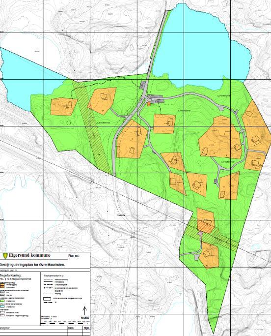 5 Beskrivelse av planforslaget Planforslaget er opptegnet på digitalt kartgrunnlag i sosi-format med 1 meters ekvidistanse og plottet ut i M=1000 (A1).