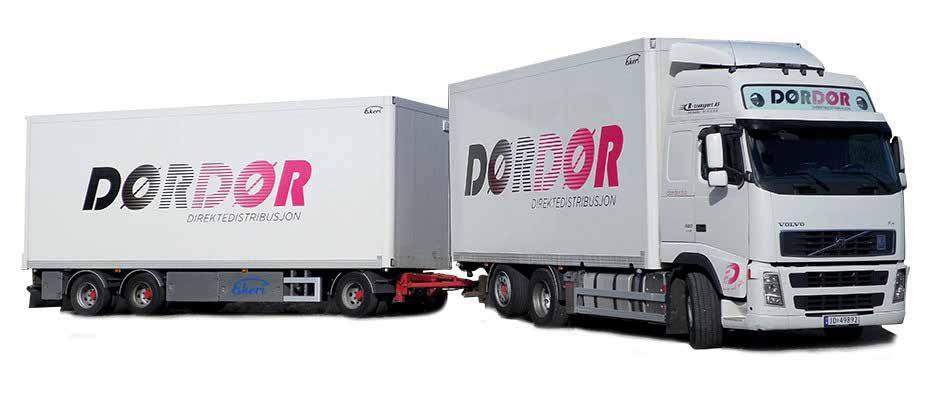 DørDør tilbyr ekspress - transport - og lagertjenester. Vi er best på fleksibilitet, personlig oppfølging og leveringspålitelighet Booking: 90 69 19 97 www.dordor.