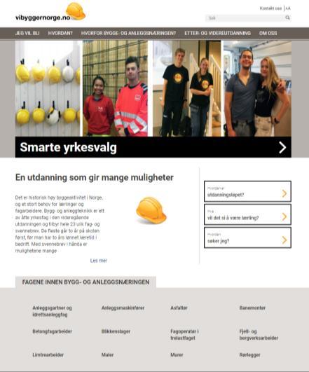 BNLs rekrutteringsarbeid Facebook, www.vibyggernorge.