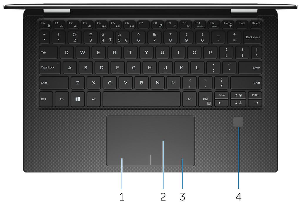 MERK: Du kan tilpasse hvordan strømknappen oppfører seg i strømalternativene. For mer informasjon se Me and My Dell på www.dell.com/support/manuals.